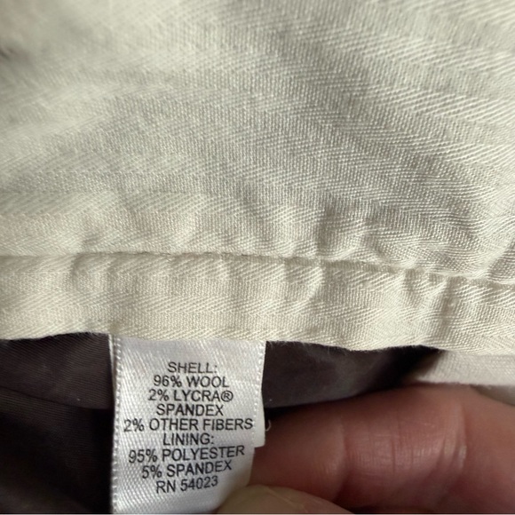 Y2K Banana Republic Wool Martin Fit Stretch Plaid Dress Pants - Picture 13 of 13